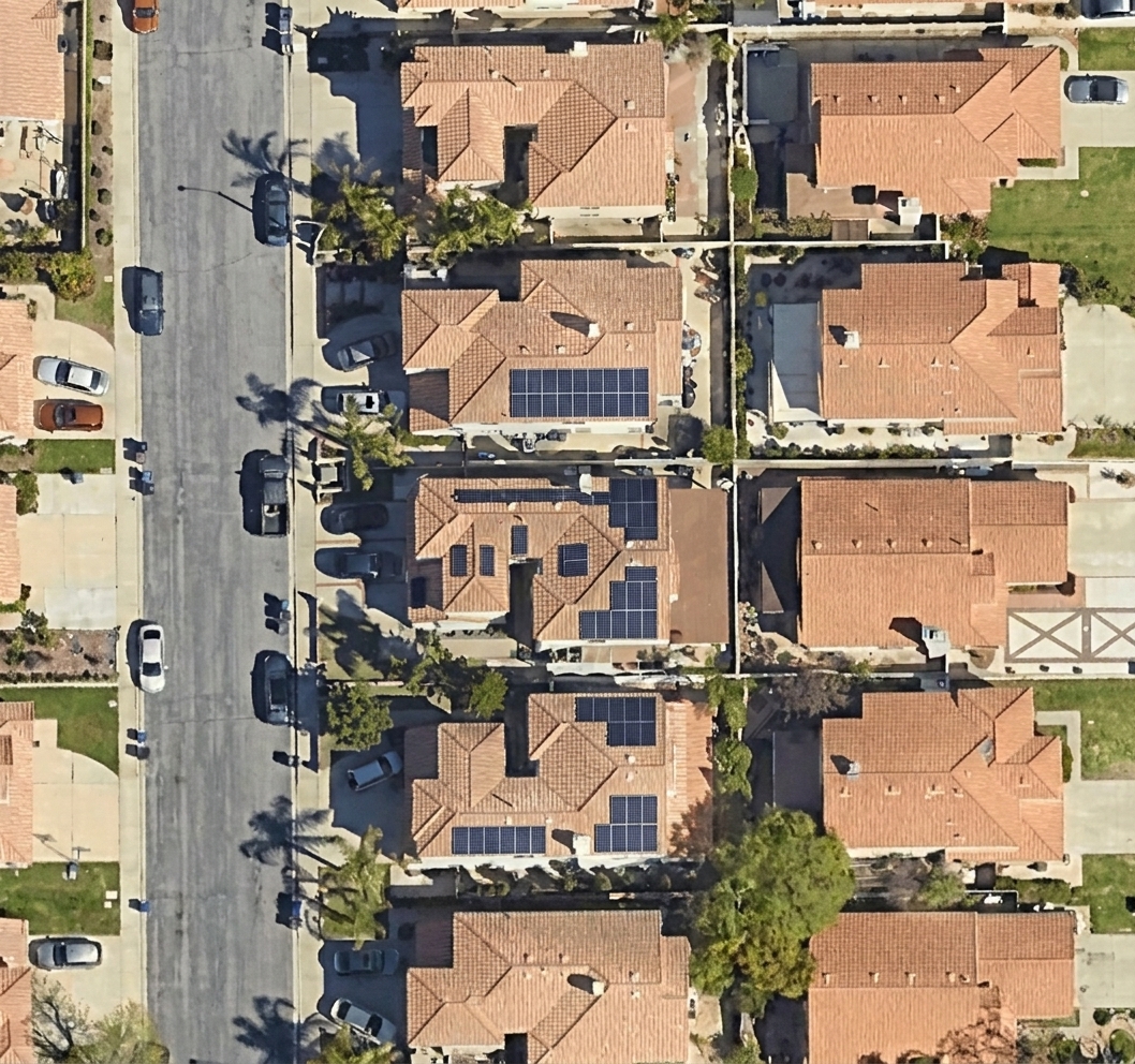 3D drone perspective